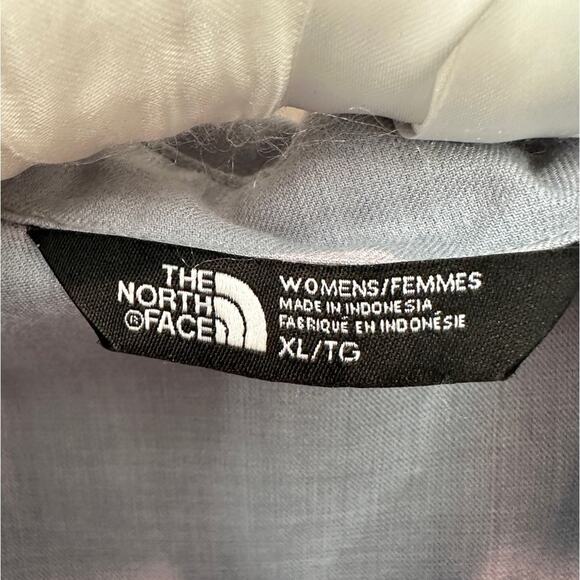 THE NORTH FACE Women’s Button Up Shirt Gray Long Sleeve Outdoor Casual Top | XL - Picture 6 of 8
